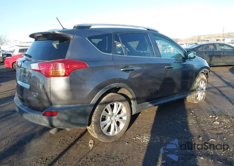 2013 Toyota Rav4 Limited from USA, damaged, VIN 2T3DFREV5DW020898
